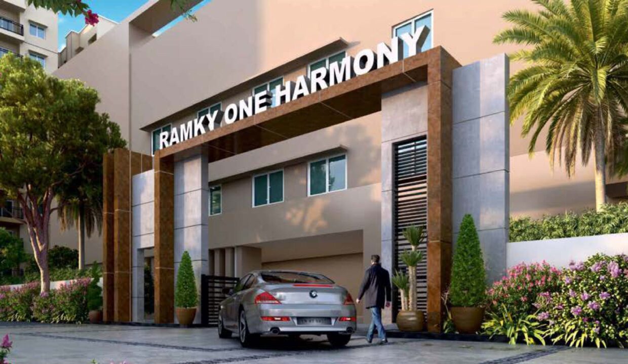 Ramky One Harmony Entry Gate