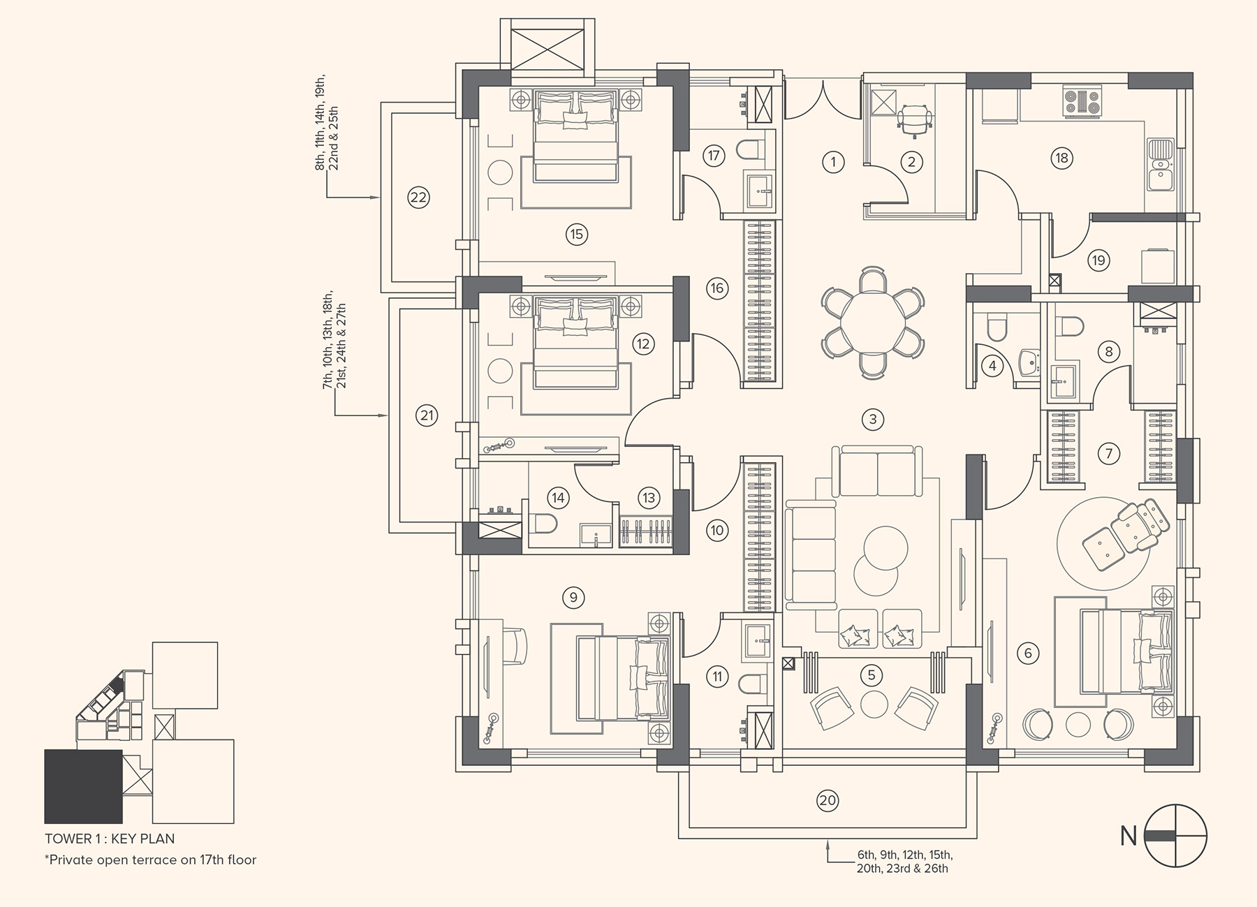 4BHK Plan