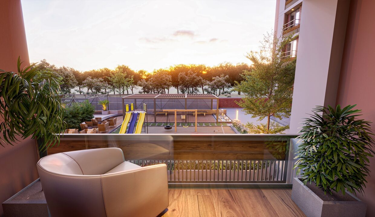Kesar Kadam Balcony View Final Render