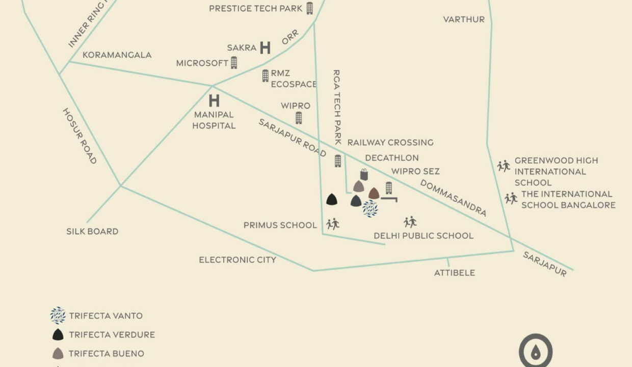 Trifecta-Vanto-Sarjapur-Location-Map