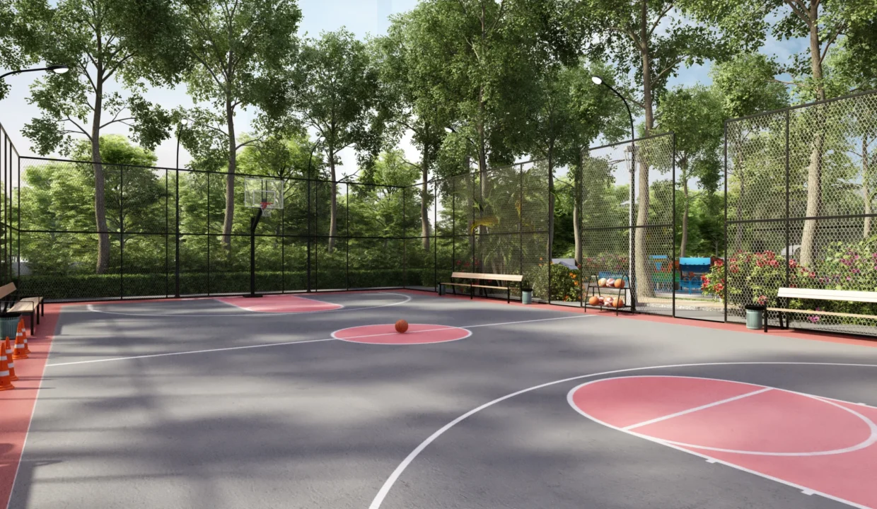 Basket-ball-court
